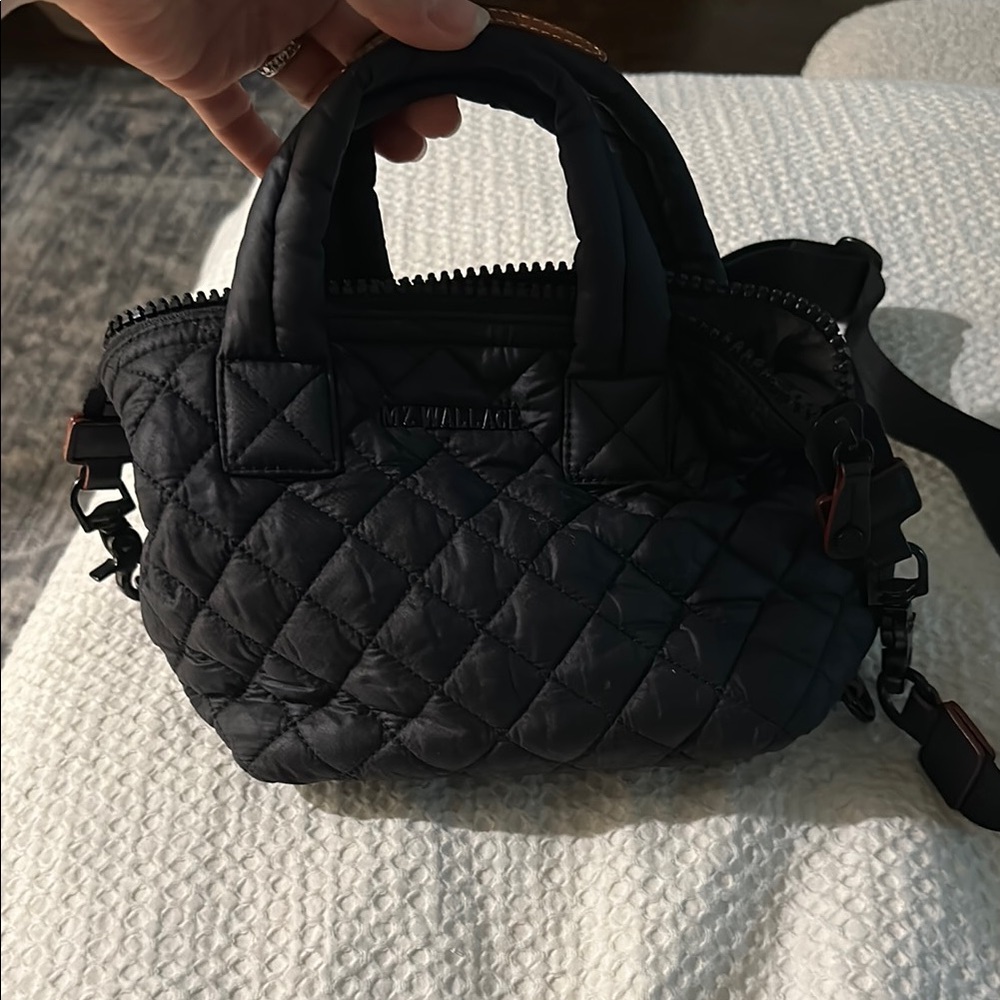 Black Quilted Handbag